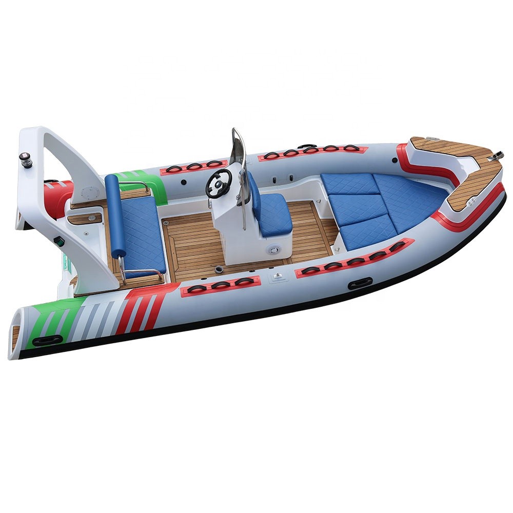 Oem Odm Deluxe Rigid Inflatable Boat And Hypalon Fiberglass Hull