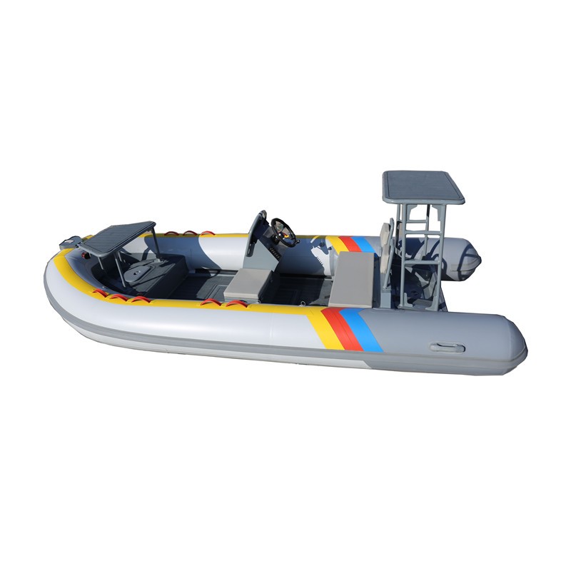 OEM/ODM Inflatable motor boat and ferry boat with hypalon tube