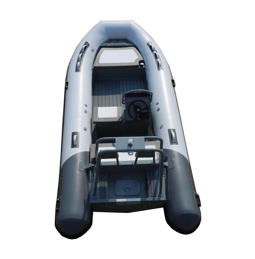 PVC rigid inflatable tenders and open aluminum hull tender