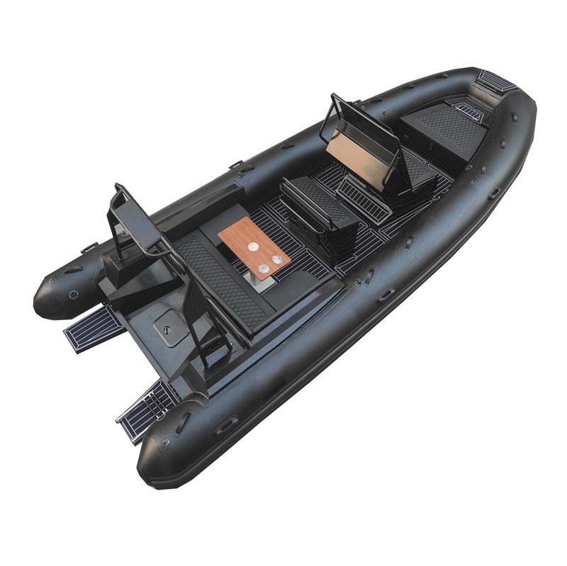 Grand marine inflatable and aluminum hull rib boat