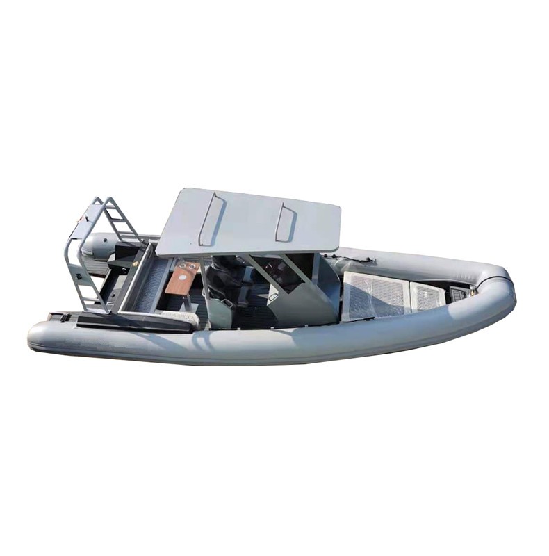 Grand marine inflatable and aluminum hull rib boat