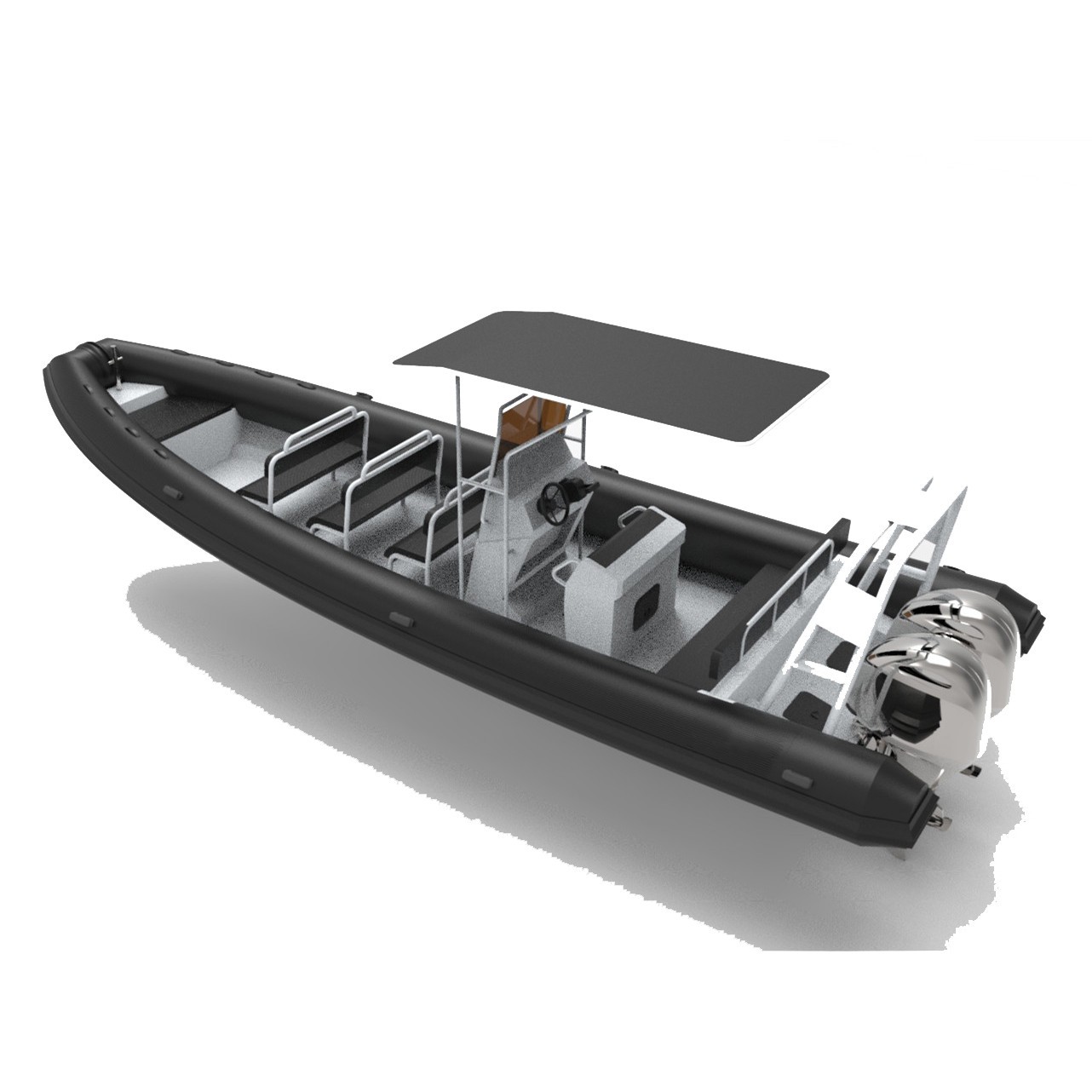 High performance rib boat