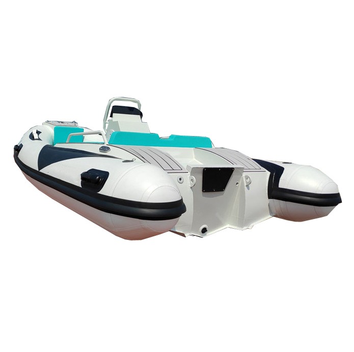 Center console inflatable boats