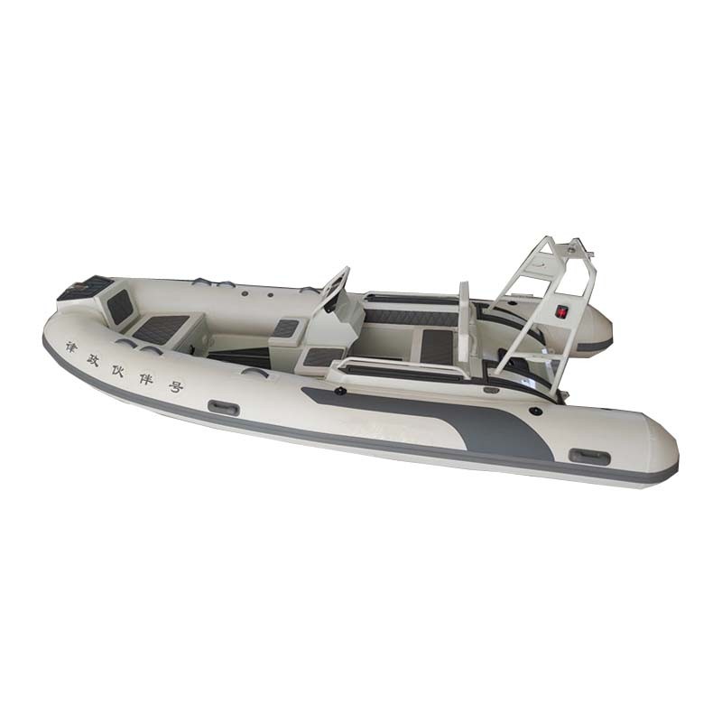 Aluminum rib inflatable boats