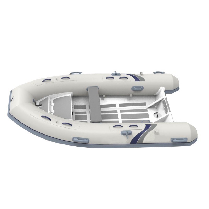 Lightweight aluminum yacht tenders and alloy deck rigid inflatable boat for sale