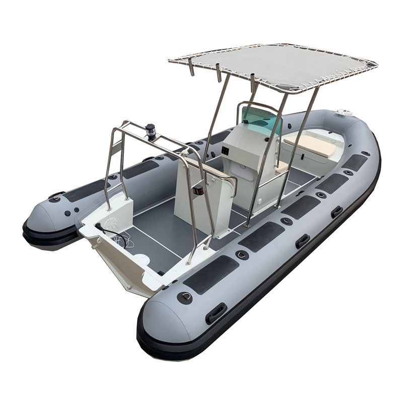 Large inflatable boat with motor and ocean dinghy for sale