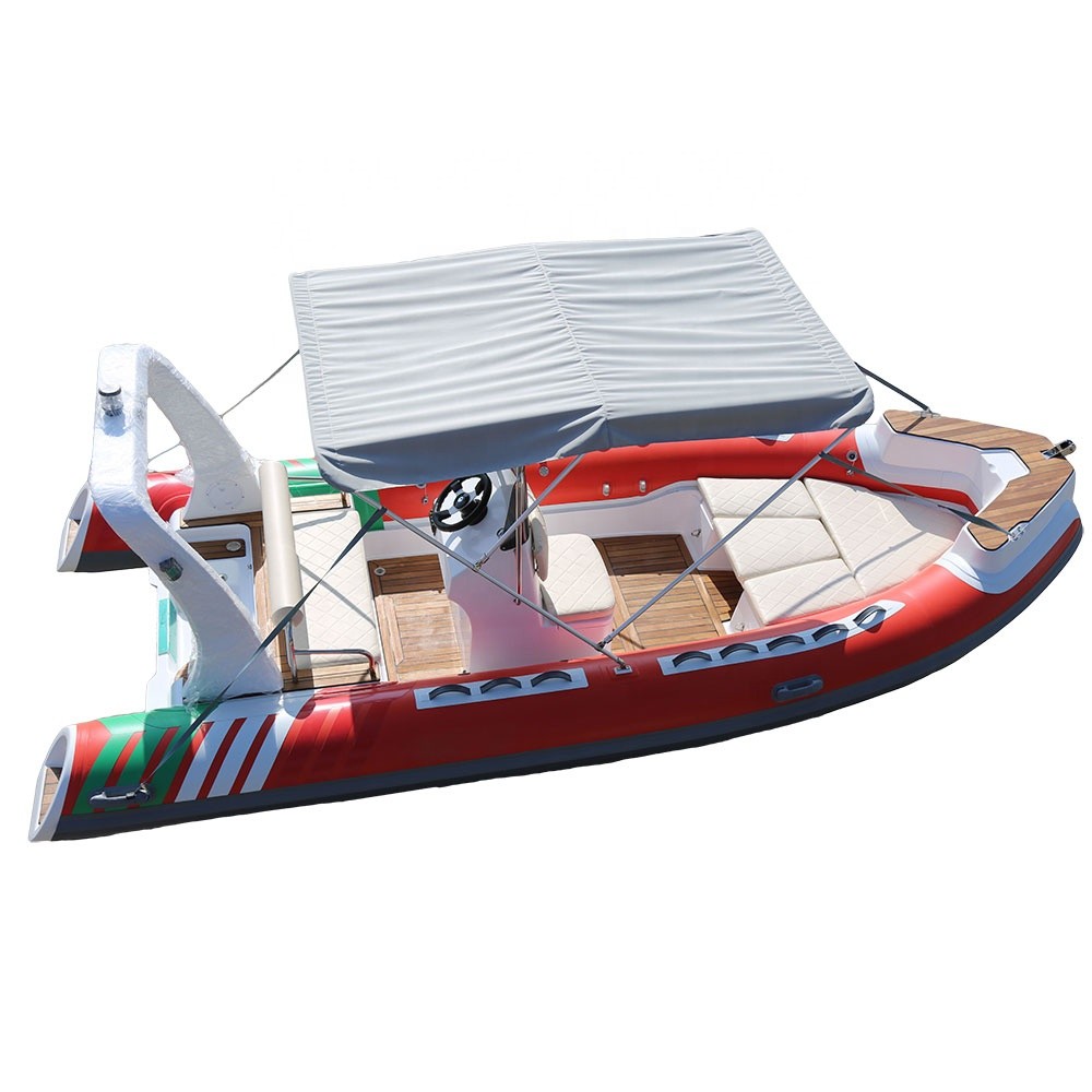 Hypalon Fiberglass Hull Inflatable Boat