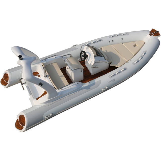 Rigid intelligent boat and open fiberglass hull rib boat