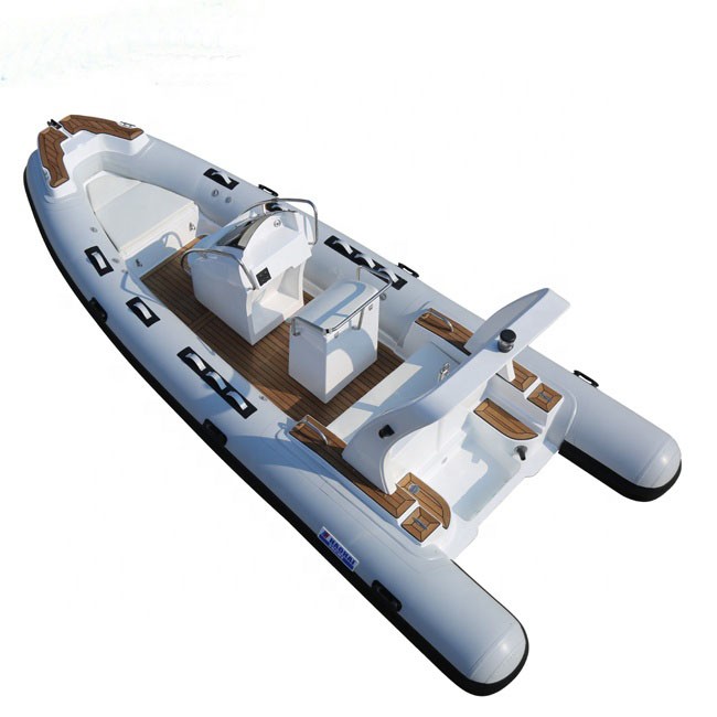 Rigid intelligent boat and open fiberglass hull rib boat