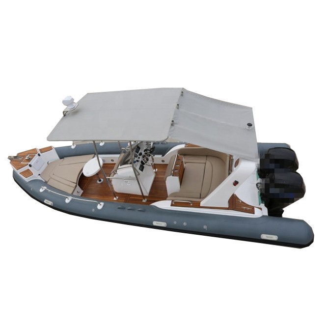 Center console rigid hull inflatable boat and best family rib boat for sale