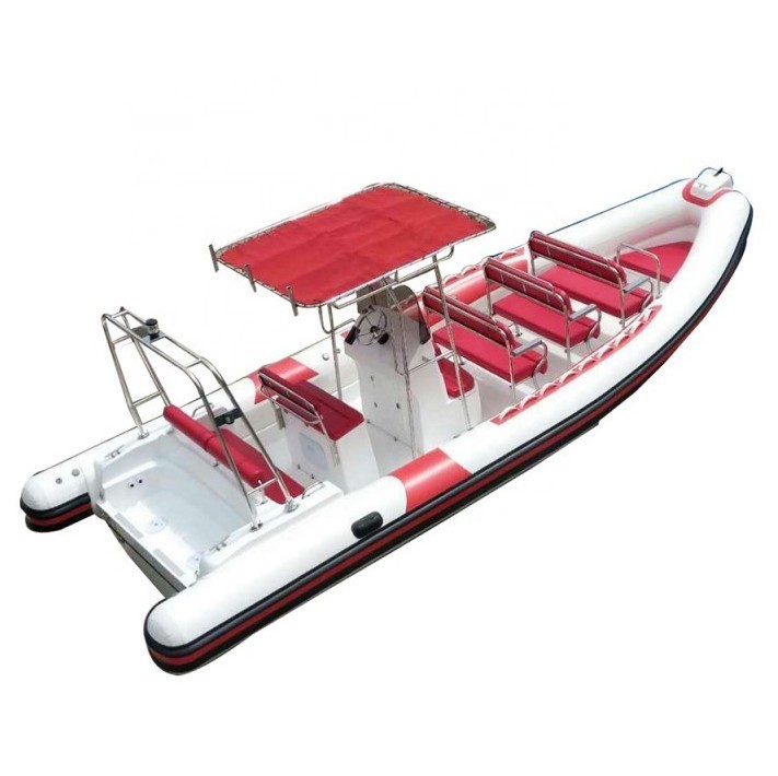 Rib military boat