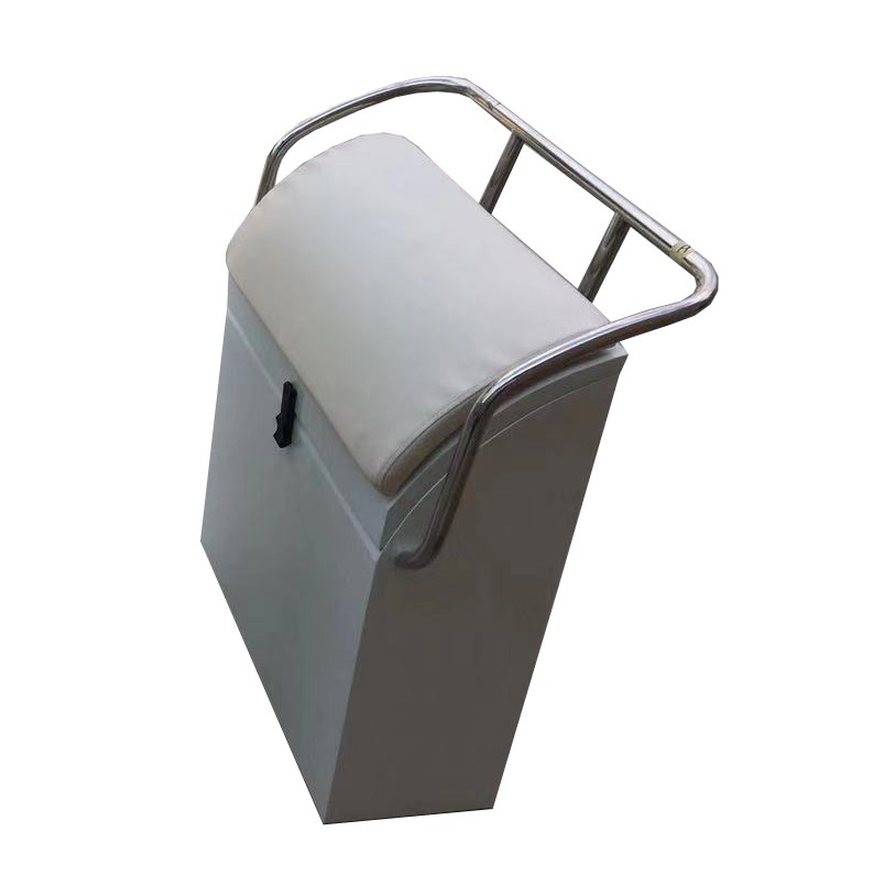 Aluminum seat for inflatable dinghies and tenders