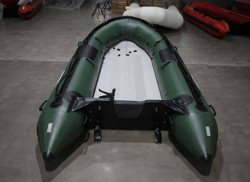 Fire rescue inflatable boat