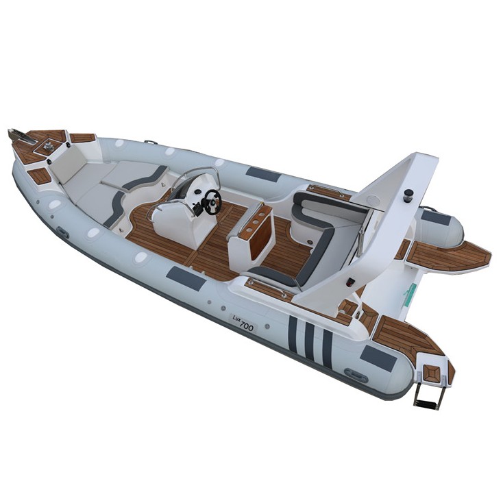 Industrial grade inflatable boats and Sports Rib for the fisherman with rigid bottom