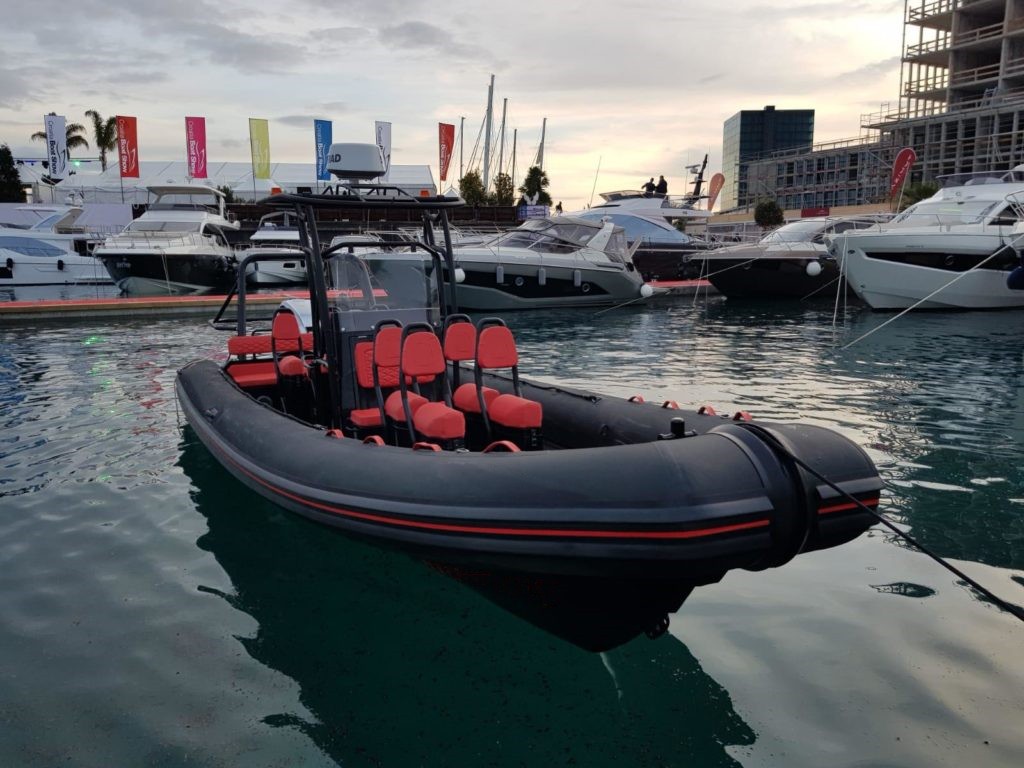 Aluminum patrol boat designed and produced by Coltonyacht