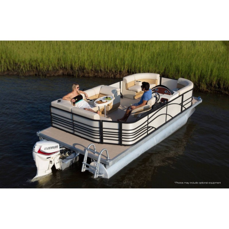 Used tritoon boats and pontoon boats for sale near me