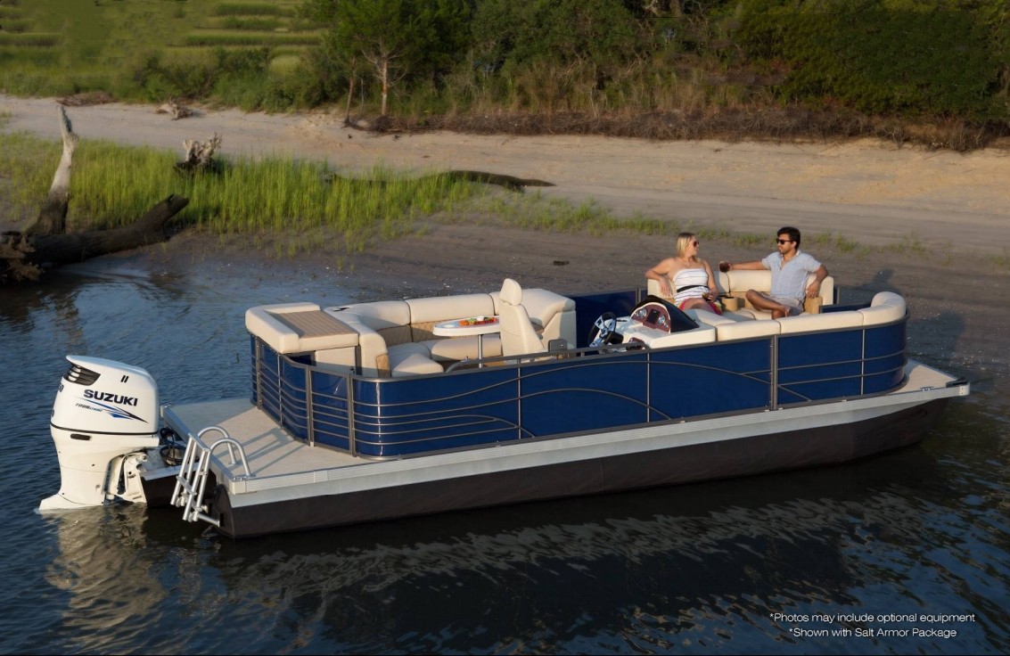 Good suppliers of safe and secure pontoon boat
