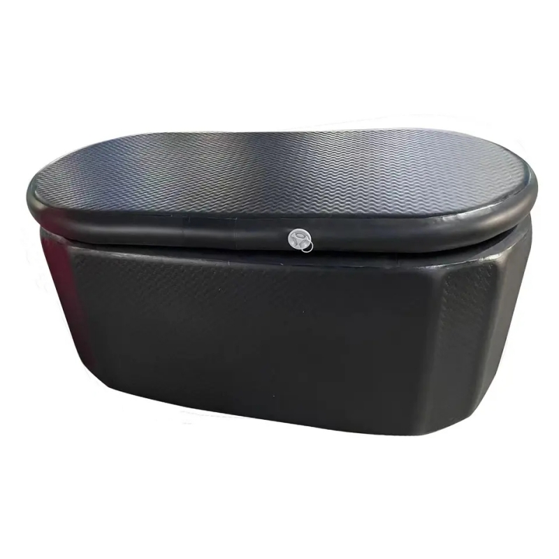 Portable ice plunge and best portable ice bath tub with drop stitch material