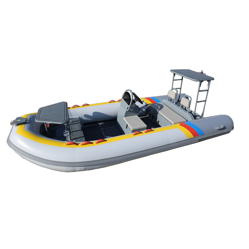 hypalon aluminum hull inflatable boat