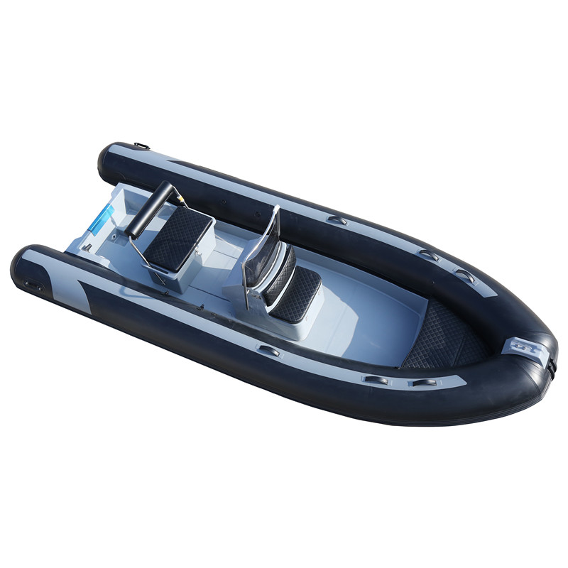 inflatable boat with hard bottom