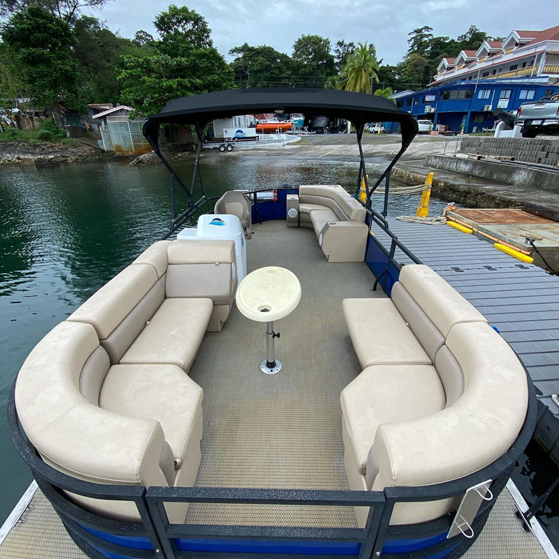 Mini best floating pontoon boats and bass tracker pontoon boats for sale