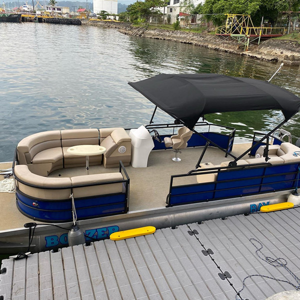 New nepallo small fishing pontoon boats for sale