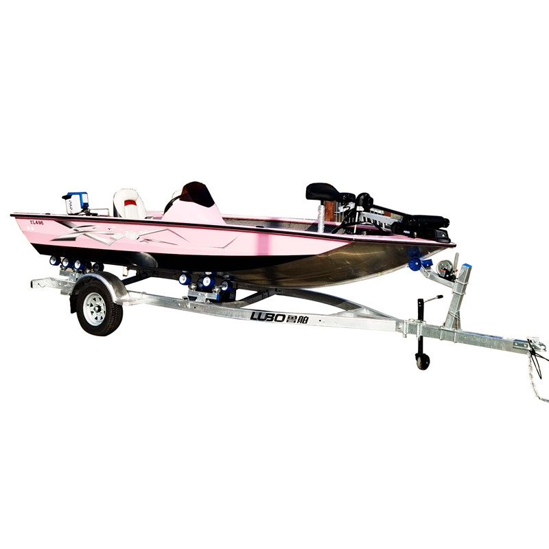 Two man mini bass fishing boats and tracker center console boats