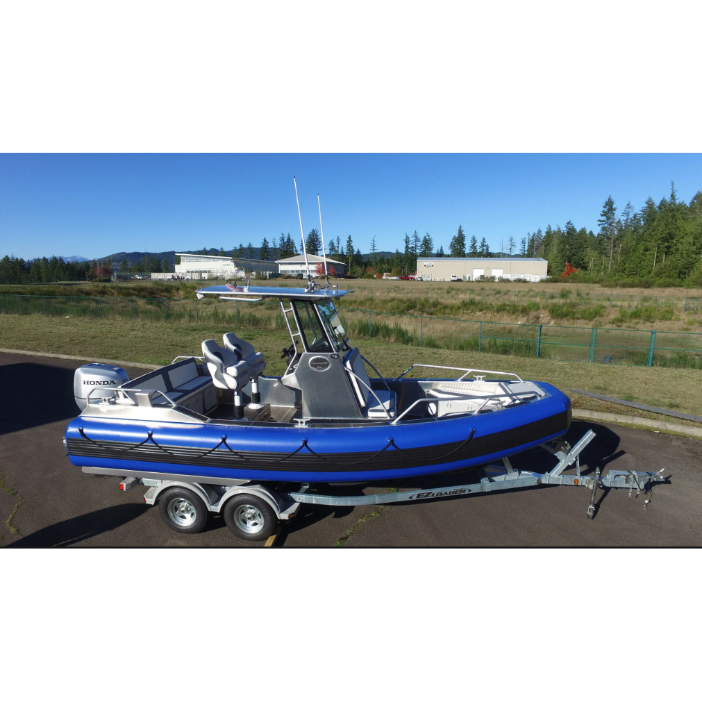 Foam-buoyant aluminum boat