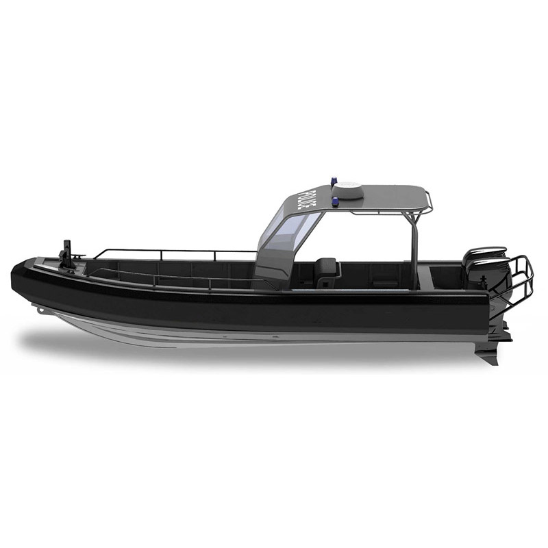 Aluminum RIB with foam bumper