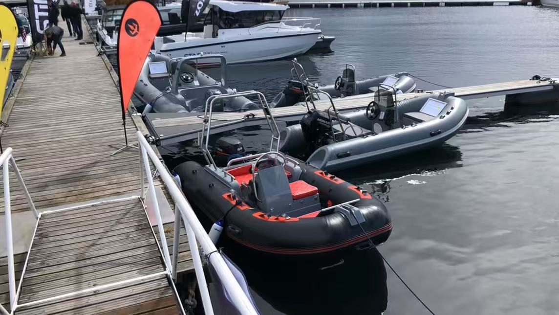 Meet the Colton 12ft Fiberglass RIB: Where Quality Meets Adventure!