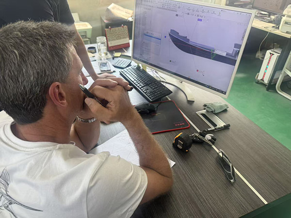 Warm Welcome To Mr. Aaron From Perth, Australia Visiting Colton Factory