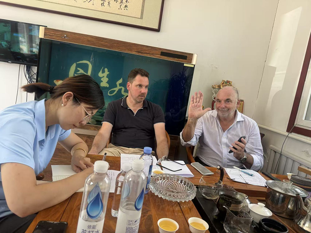 Welcome Back Our Loyal Australian Client Mr. Philip To Colton Factory