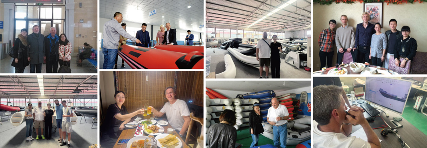 Welcome clients to Colton company