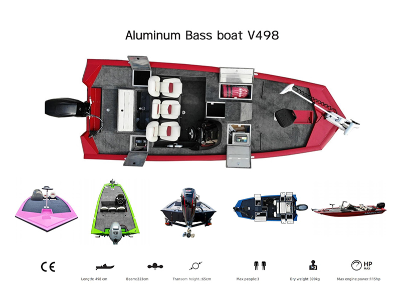 Aluminum bass boat is definitely an all-around water companion for fishing enthusiasts