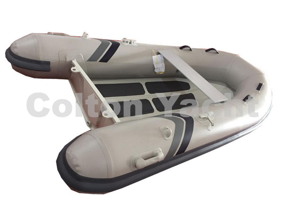 The UL270 aluminum-ribbed vessel is a versatile workhorse among ultra-lightweight vessels measuring 270 cm in length